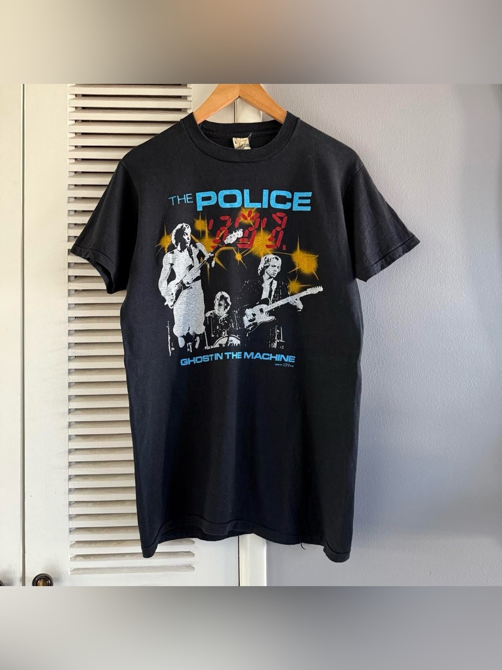 Vintage 1982 THE POLICE ‘Ghost In The Machine’ North American Tour Band T-shirt